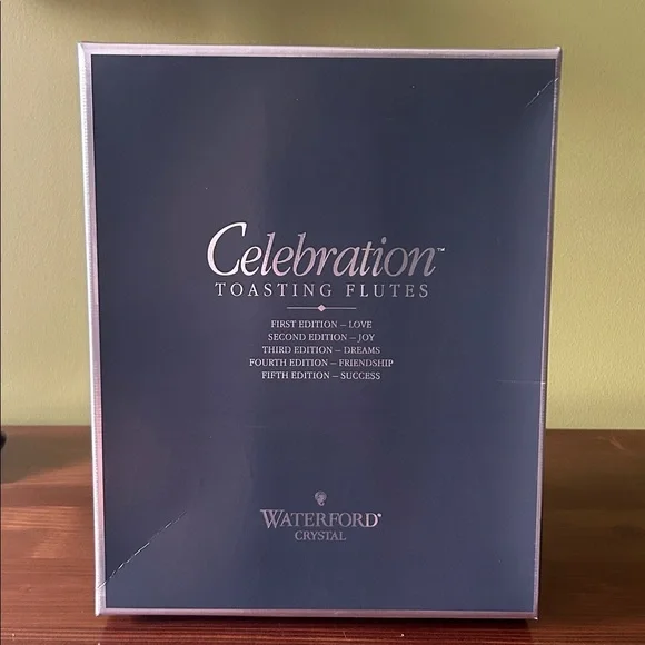 Waterford Crystal Toasting Flutes - Love - Picture 10 of 11